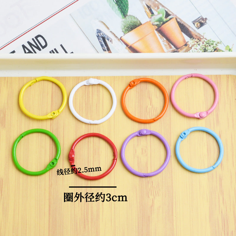 Wholesale Small fresh colorful flower bell keychain